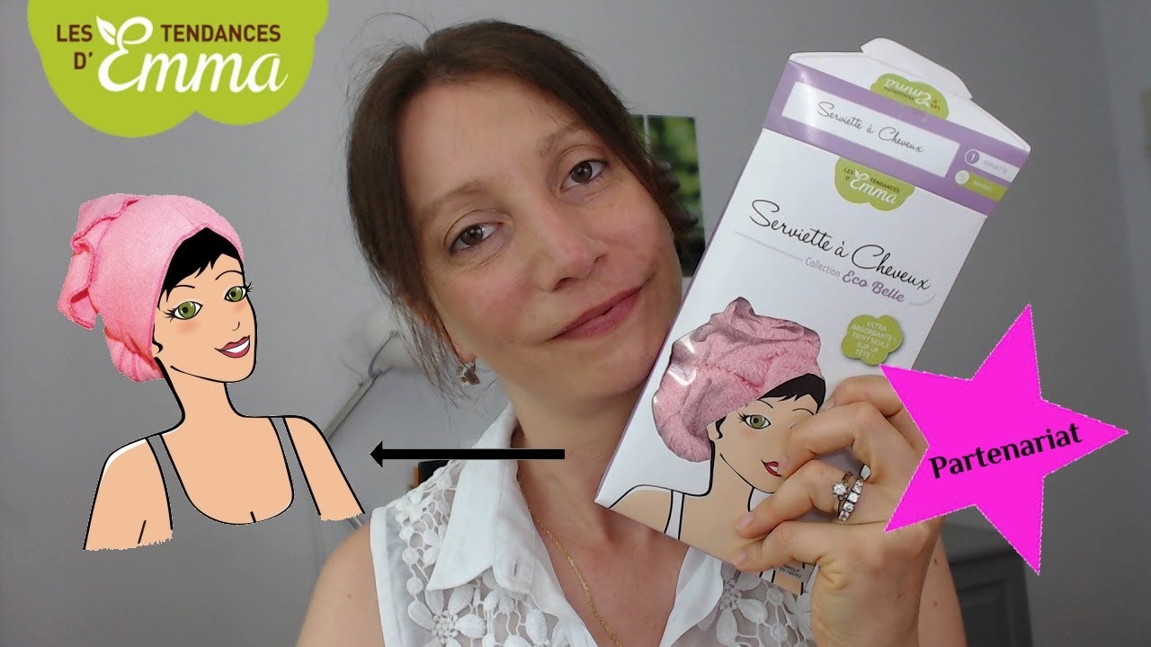 Partenariat: serviette magique pour les cheveux !!!