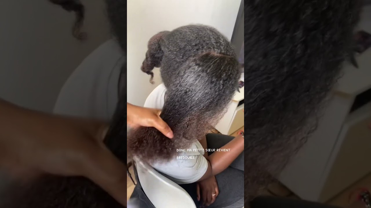 COIFFURE PROTECTRICE ET SOINS SUR CHEVEUX CRÉPUS DE MA SŒUR X STORYTIME #afrohaircare #afrohair