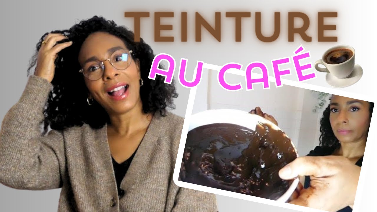 BYE BYE LES CHEVEUX BLANCS | JE TESTE LA TEINTURE AU CAFÉ | SUIS BLUFFÉE !!!