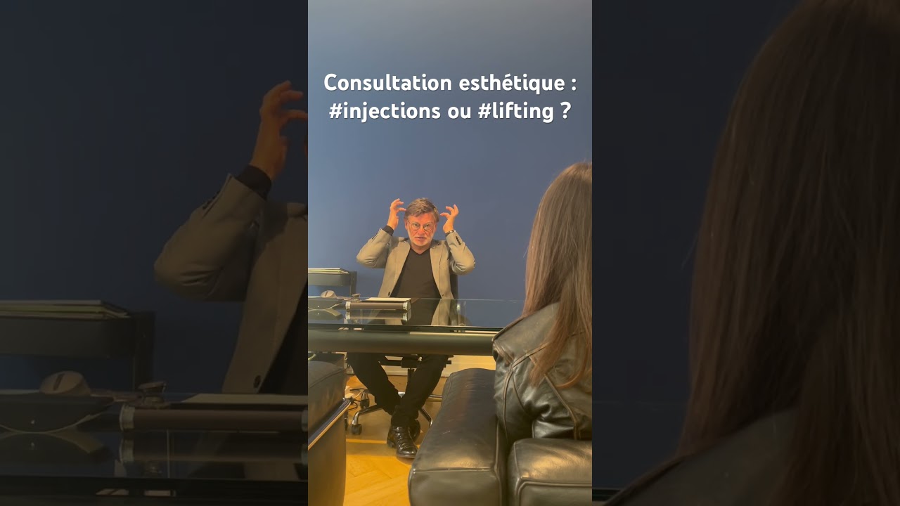 Consultation esthétique pour rajeunir le visage : injections de #botox ou lifting ? Dr Raspaldo