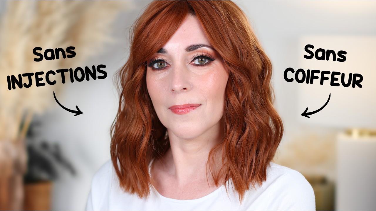 RELOOKING EXTRÊME SANS COIFFEUR et SANS INJECTIONS ! Un avant / après étonnant !