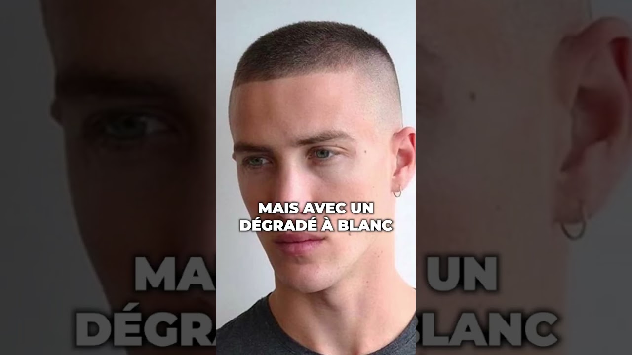 Coupe de cheveux homme court : la coiffure Dégradé Militaire ! #coupehomme #coiffurehomme