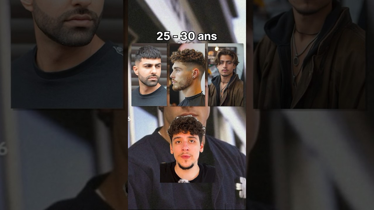 La meilleure coupe de cheveux en fonction de ton age #hairstyle #glowup #barber #haircut #hair