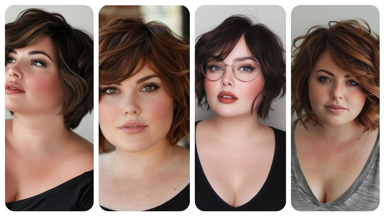 Coupe de cheveux de printemps pour les femmes rondes 2025: Un Look Audacieux et tendance