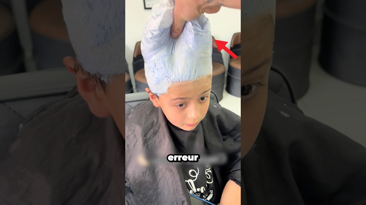 Ce coiffeur a transformé les cheveux de ce garçon en un rien de temps ! 💇🏻😱