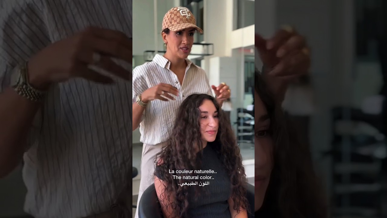 Une cliente est venue au salon et elle voulait simplement rafraîchir ses boucles Résultat #curlyhair