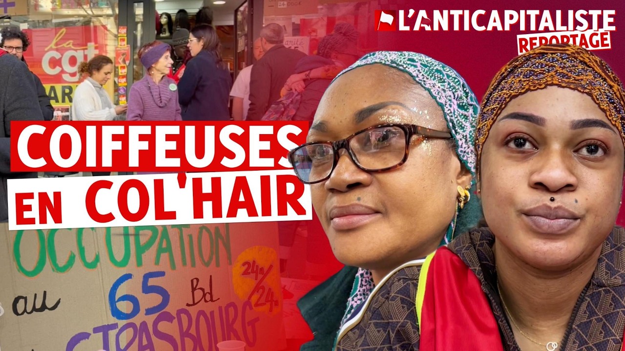 PARIS : COIFFEUSES EN COL'HAIR !