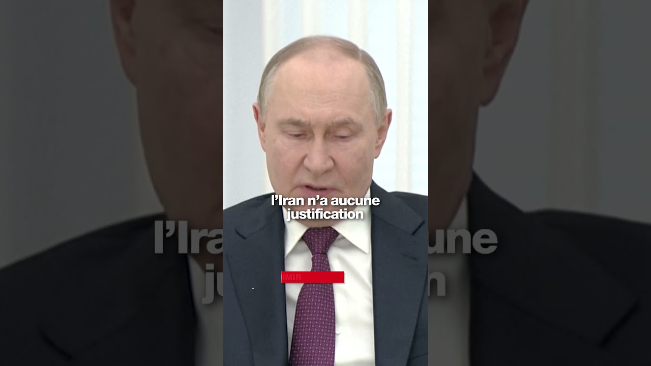 « Aucune justification » : Poutine condamne les frappes américaines en Iran