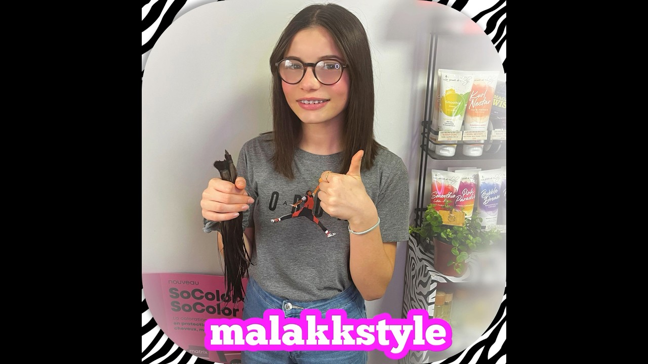 TRANSFORMATIONS Coupe Enfant, Cheveux Longs-Carré, Frange Rideau, Step By Step