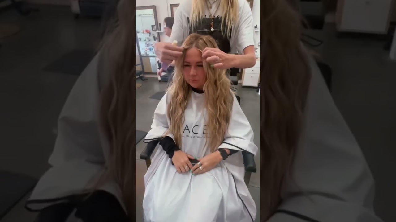 The 🤫 to perfect beach wave curls #hairtutorial #beachwaves