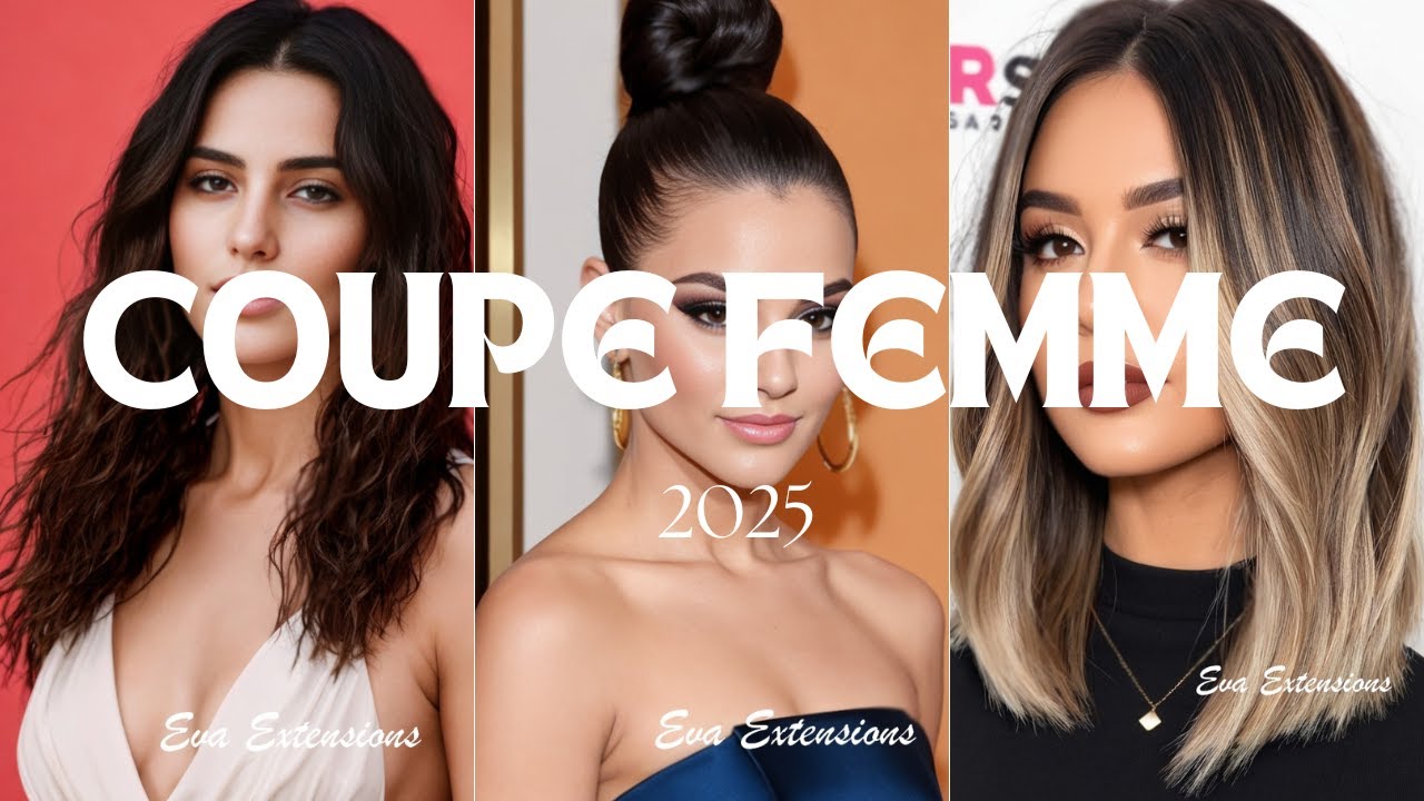 Coupe Tendance Coiffure Femme 2025 : Sleek Bun, Bob, Frange XXL & Plus !