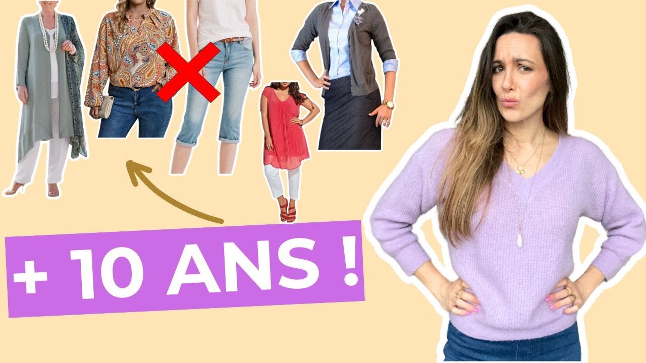 Comment ne pas paraître plus âgée : 7 erreurs de style qui vieillissent 🚫⏳