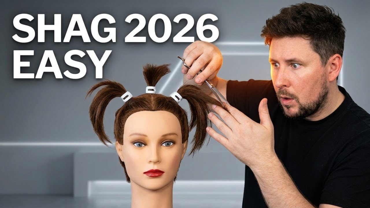 CUTTING THE SHAG Haircut in 2026 Made EASY?