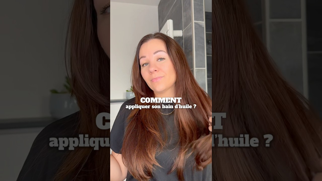 Bain d’huile : comment l’appliquer ? #cheveux #baindhuile #astucecheveux #haircare #soincheveux