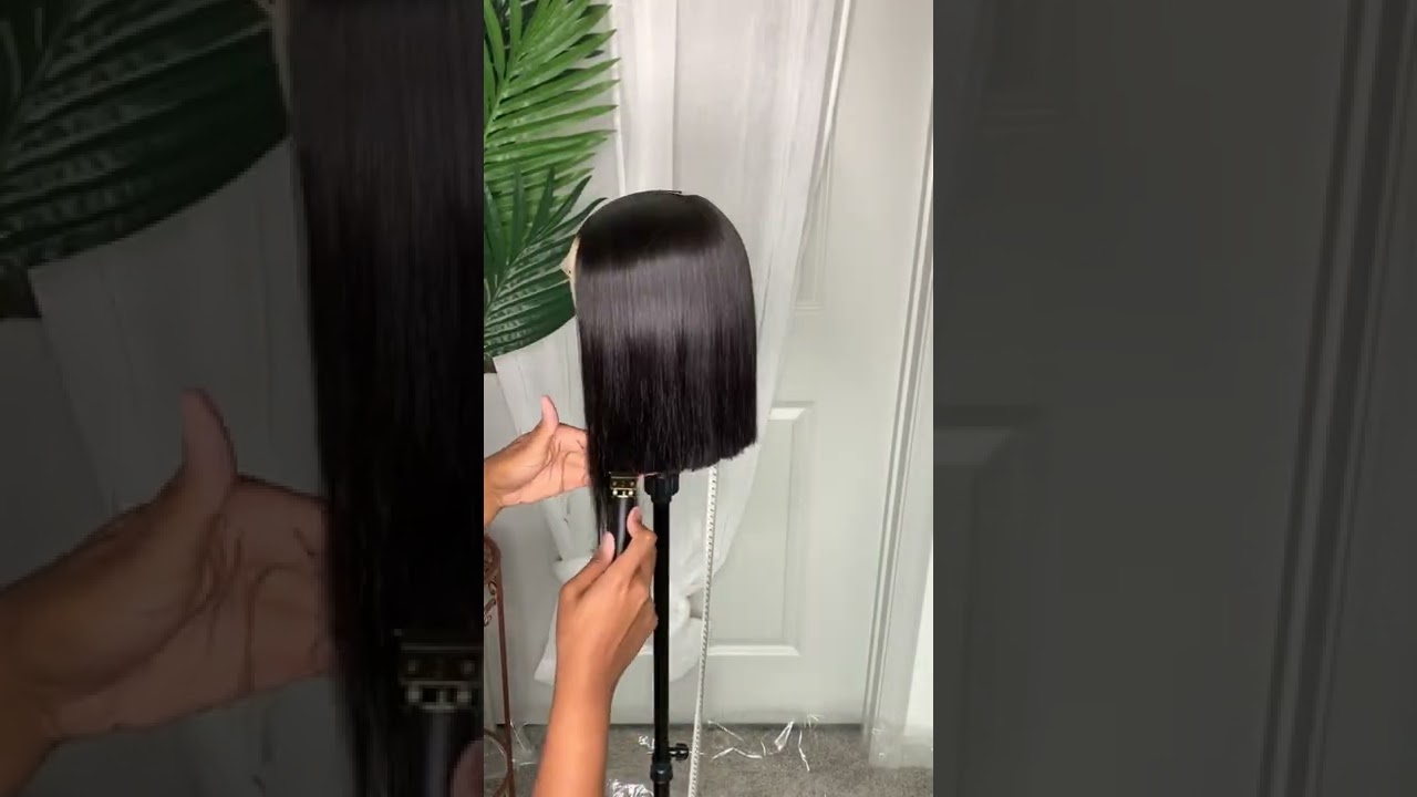 coupe carré bob rapide à la tondeuse www.akelbeauty.com