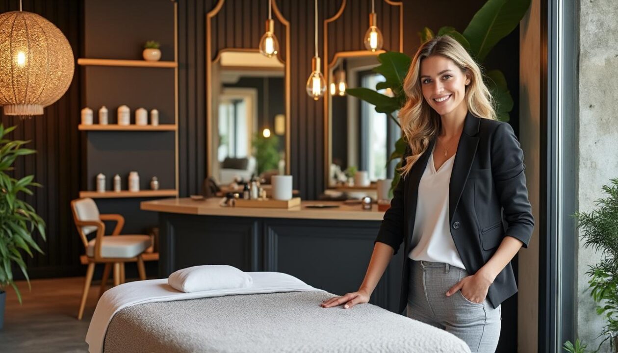 découvrez le nouvel espace massage inauguré par simona le guillou au cœur d’un salon de coiffure au mans, alliant bien-être et beauté pour une expérience unique.