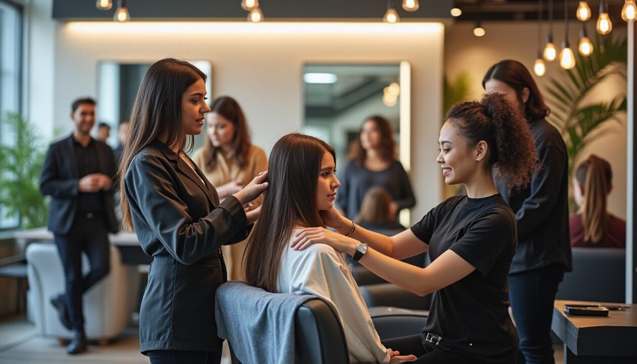 participez au débat du jour sur l'adaptation des salons de coiffure aux attentes des personnes non binaires. découvrez avis, témoignages et enjeux pour une coiffure inclusive.