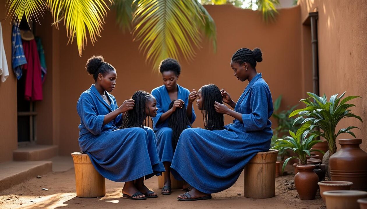 découvrez comment la perruque devient au burkina faso une solution pratique et innovante pour éviter la visite chez le coiffeur.